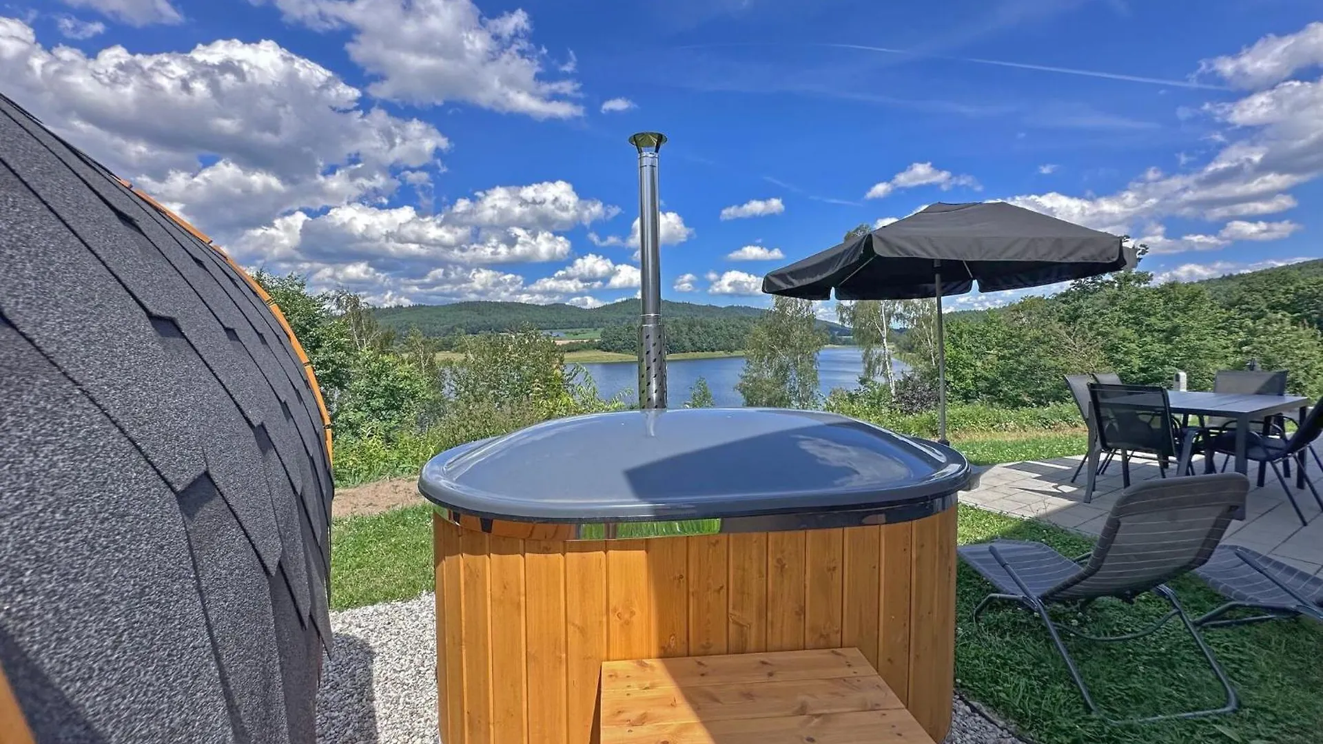 Feriendorf Seeblick - Premium Tinyhouse Mit Sauna Und Hottub Neunburg vorm Wald Ferienhaus