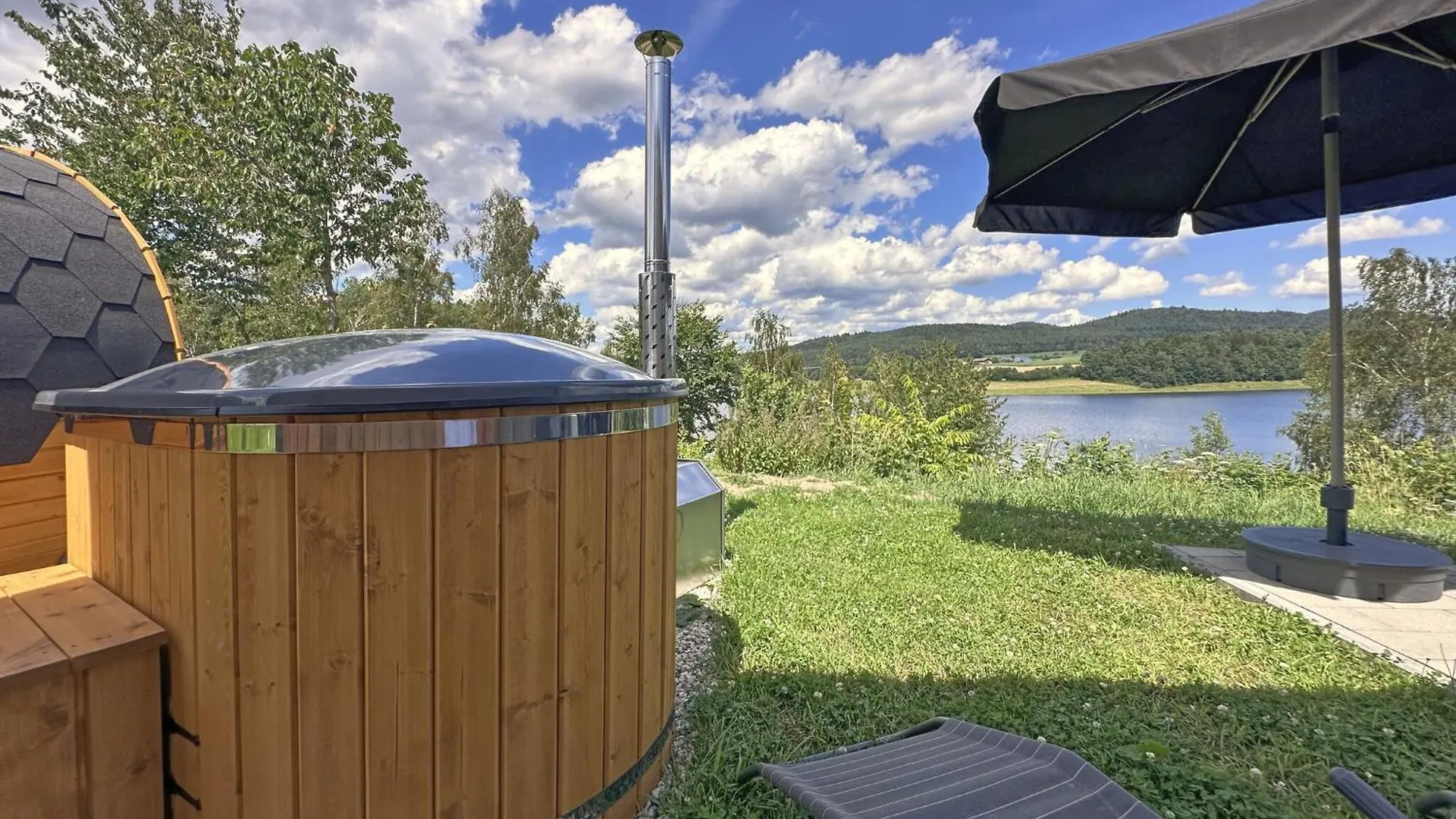 Feriendorf Seeblick - Premium Tinyhouse Mit Sauna Und Hottub Neunburg vorm Wald